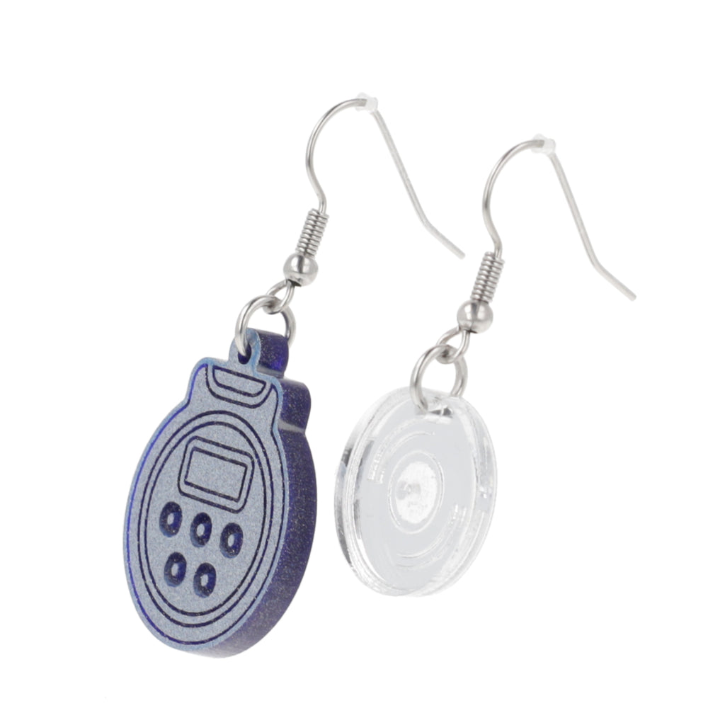 Headphones On! Walkman Earrings - Sour Cherry