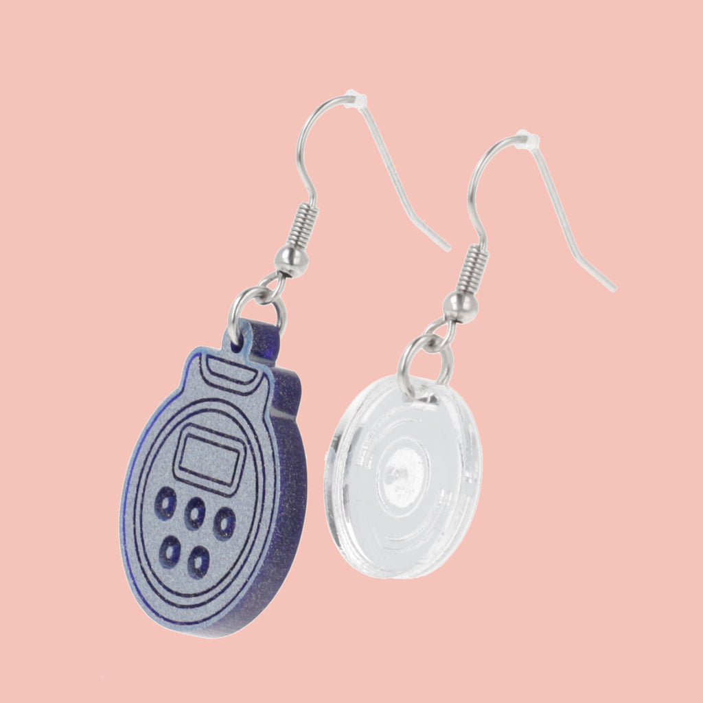 Headphones On! Walkman Earrings - Sour Cherry