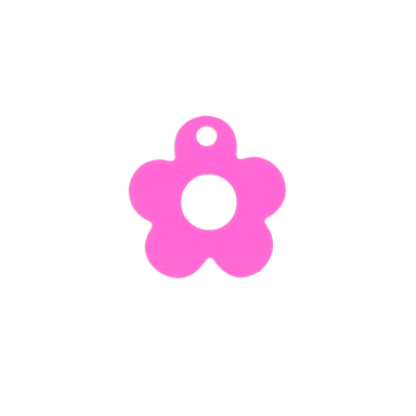 Blooming Botanicals Flower Charm (Hot Pink)