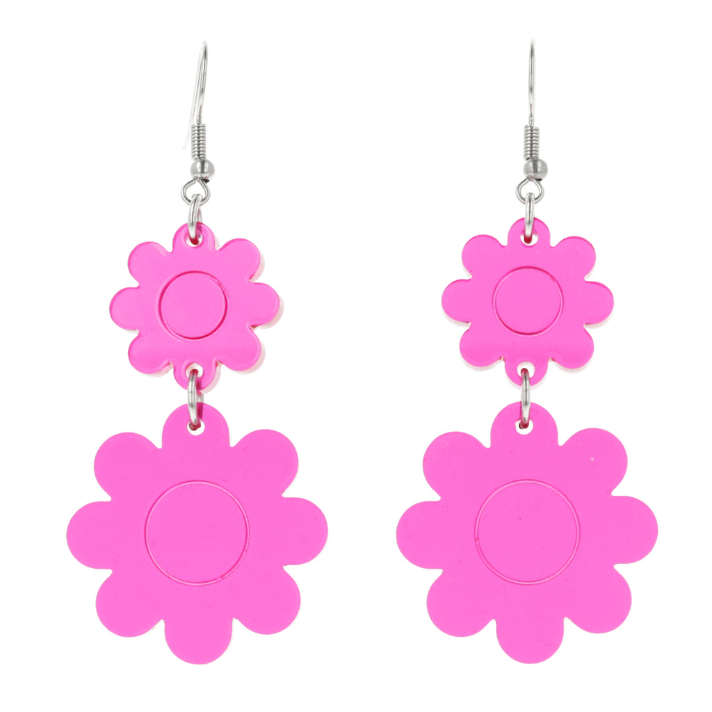 I'll Bring You Flowers Earrings - Sour Cherry