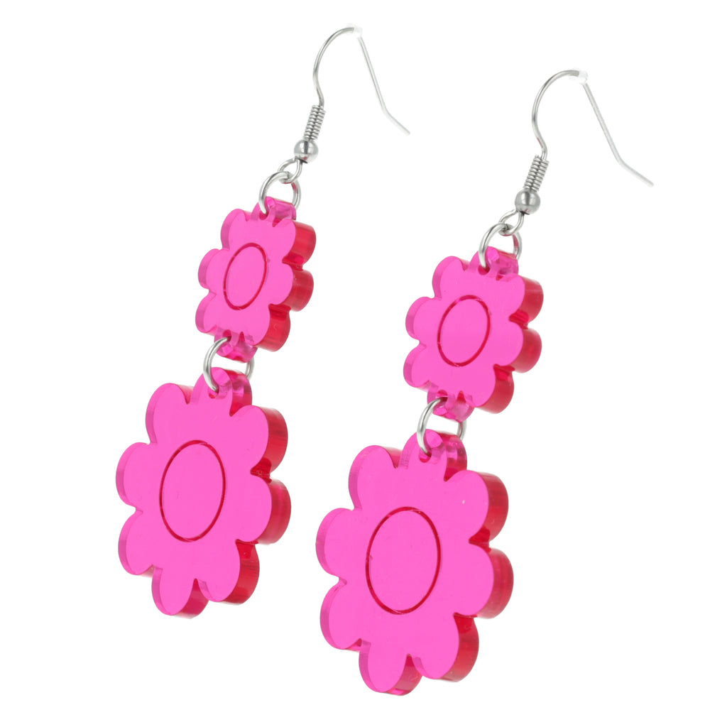 I'll Bring You Flowers Earrings - Sour Cherry