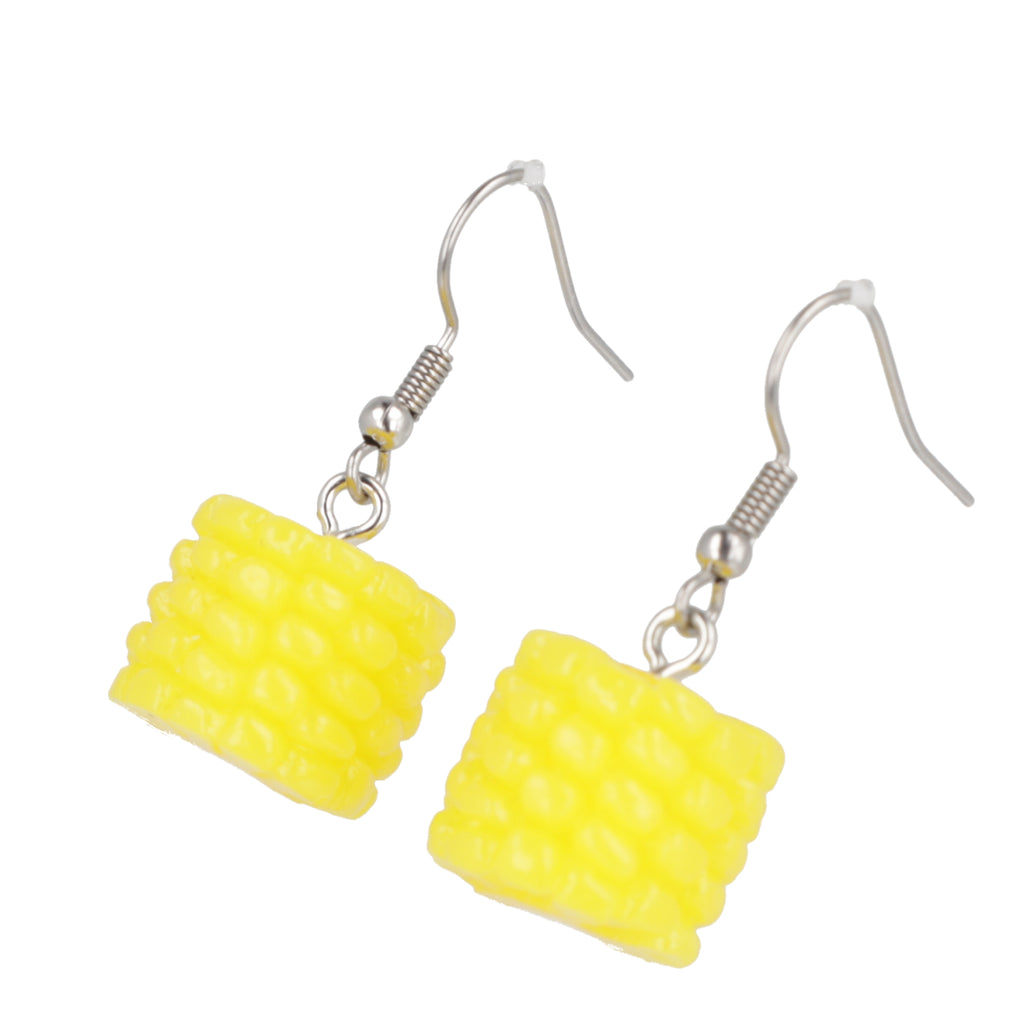 It's Corn Earrings - Sour Cherry