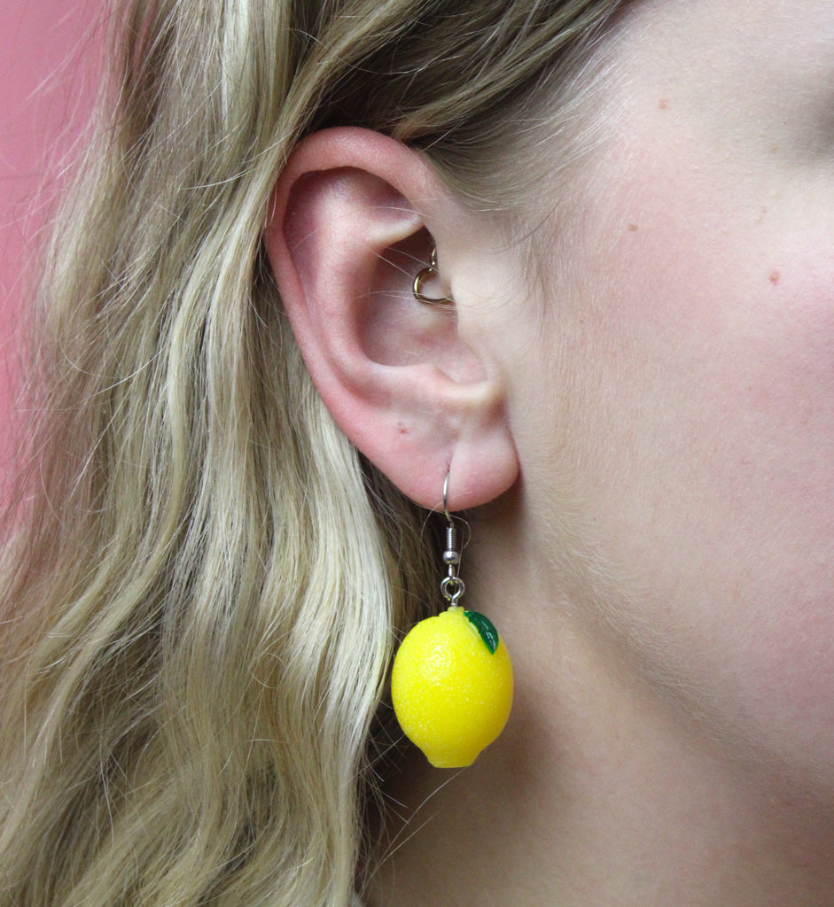 You're The Zest Earrings - Sour Cherry
