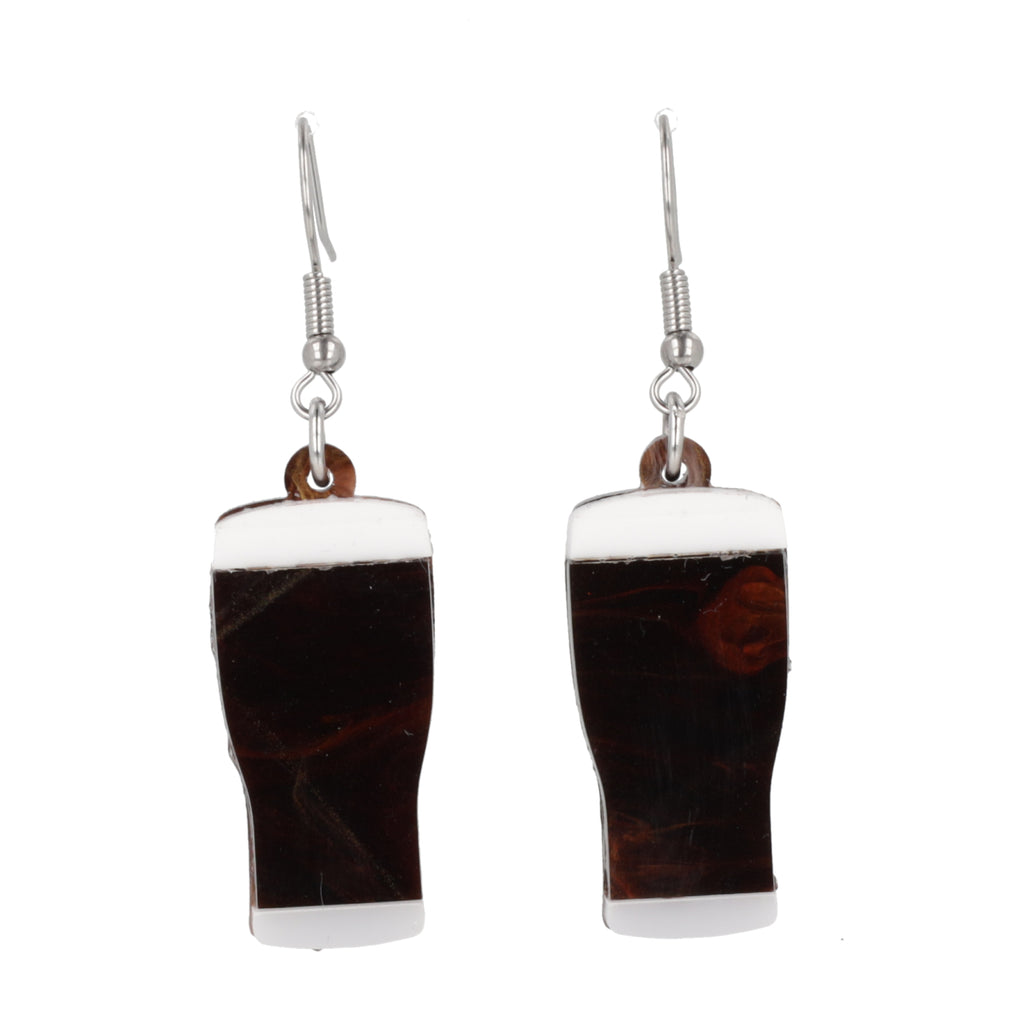 Let It Settle Earrings - Sour Cherry