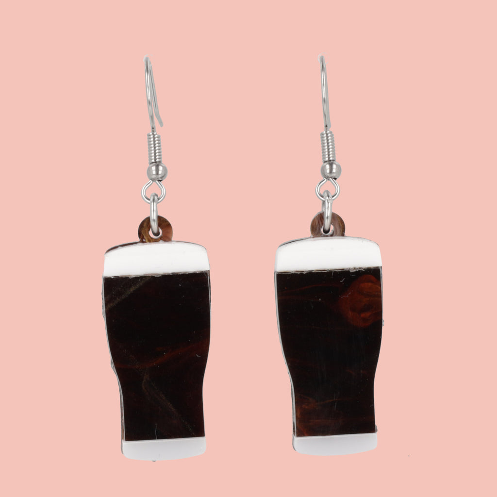 Let It Settle Earrings - Sour Cherry