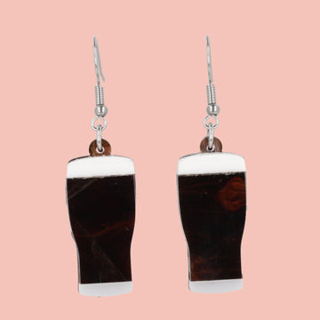 Let It Settle Earrings - Sour Cherry