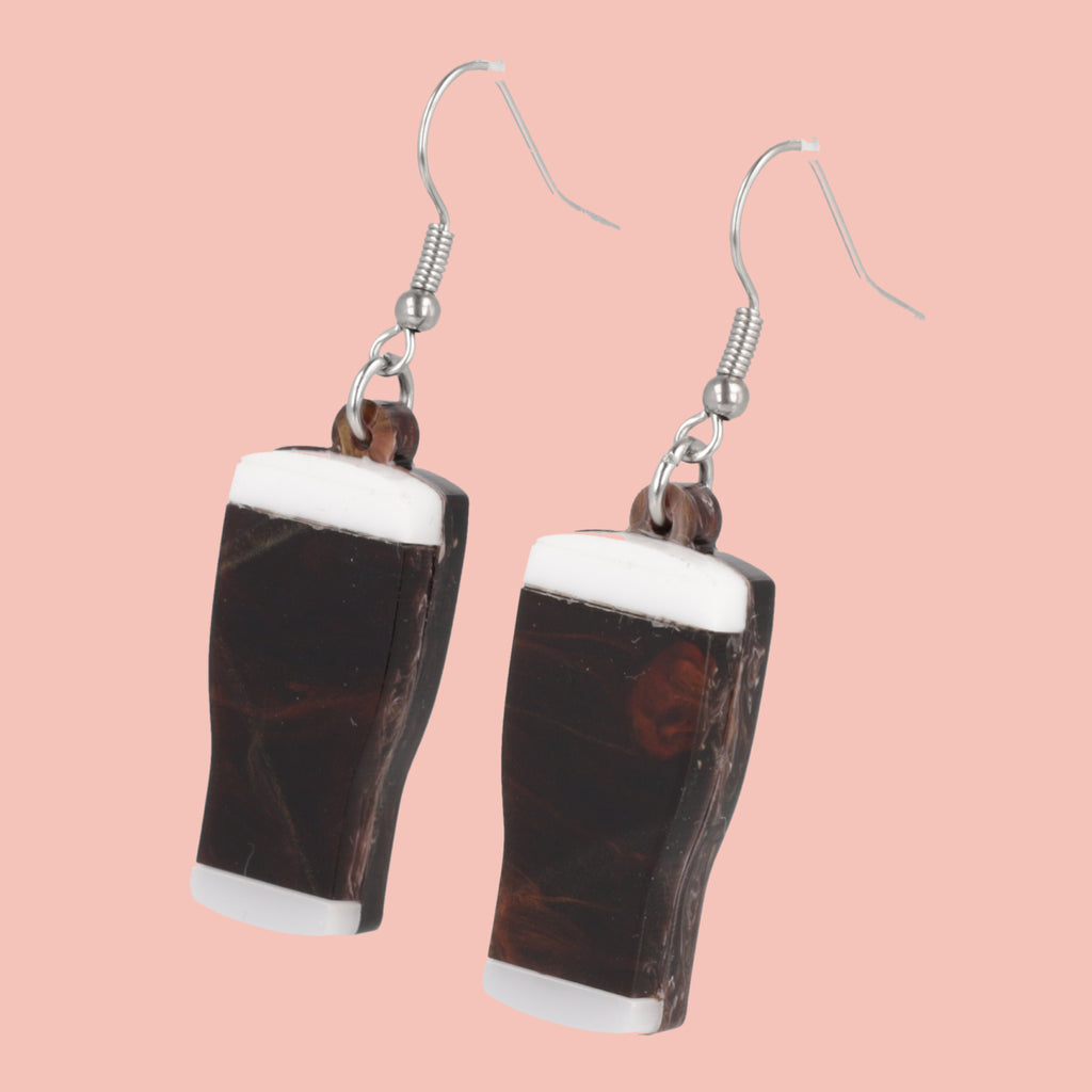 Let It Settle Earrings - Sour Cherry