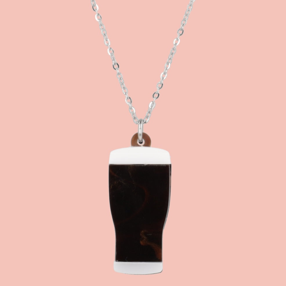 Let It Settle Necklace - Sour Cherry