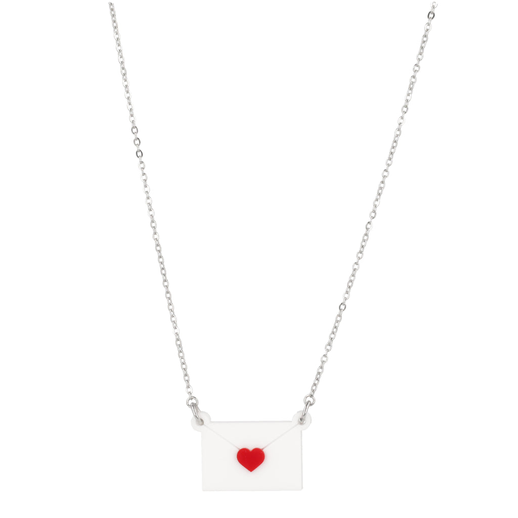 Love Letter Necklace - Sour Cherry