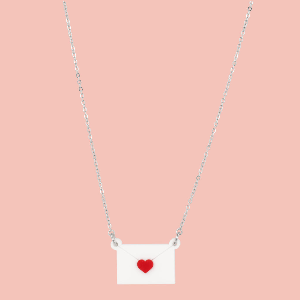 Love Letter Necklace - Sour Cherry