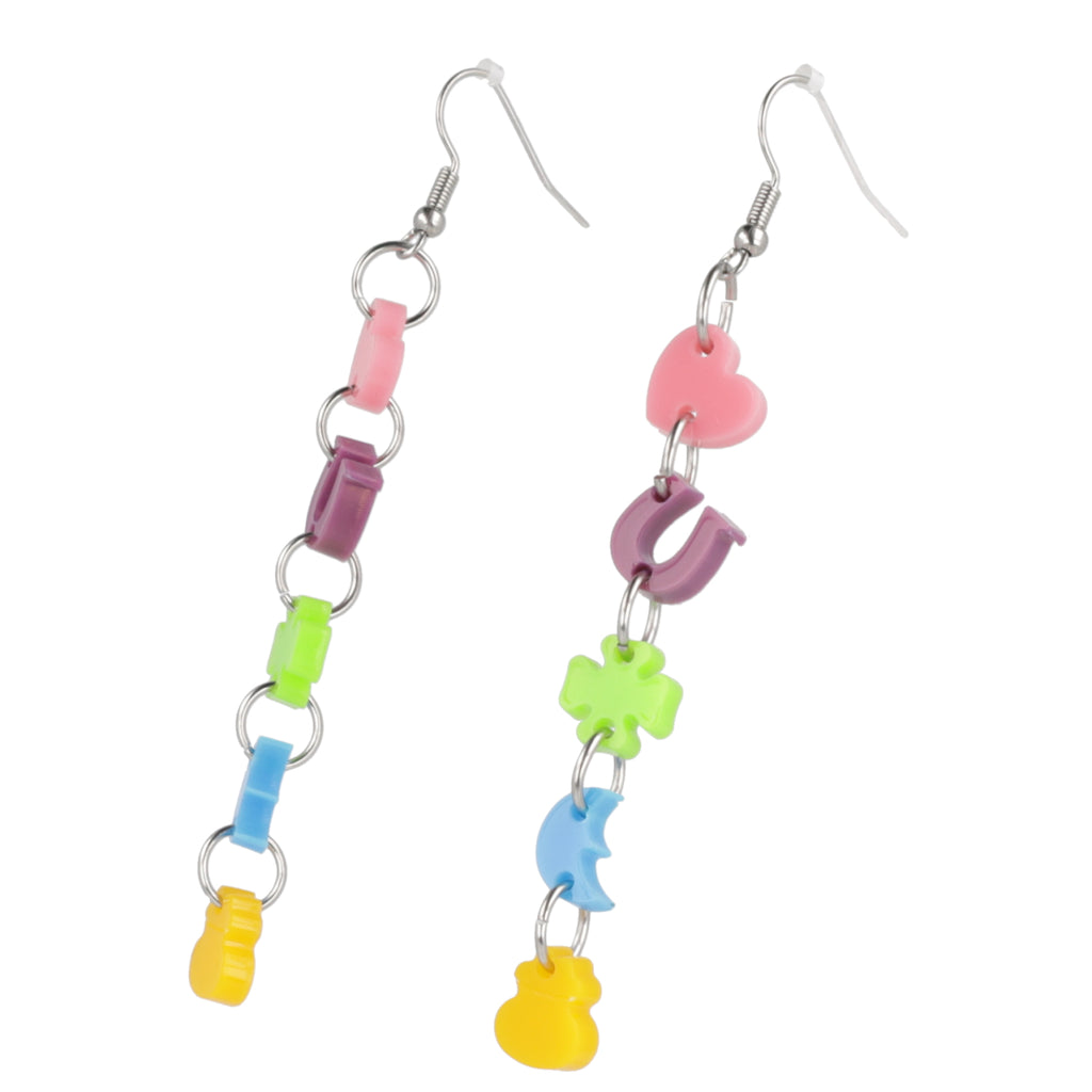 Lucky Charms Earrings - Sour Cherry