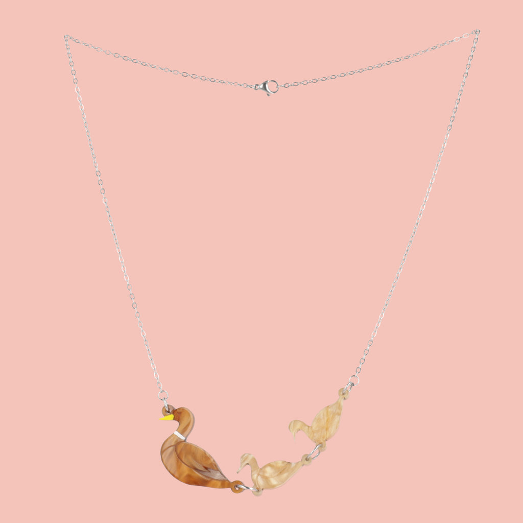 No Ducks Given Necklace - Sour Cherry