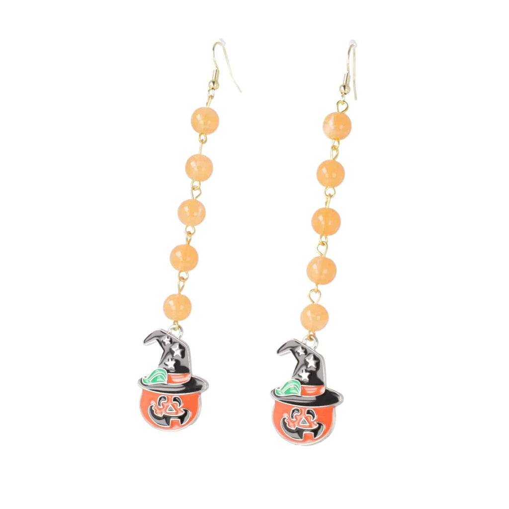 Oh My Gourd Earrings - Sour Cherry