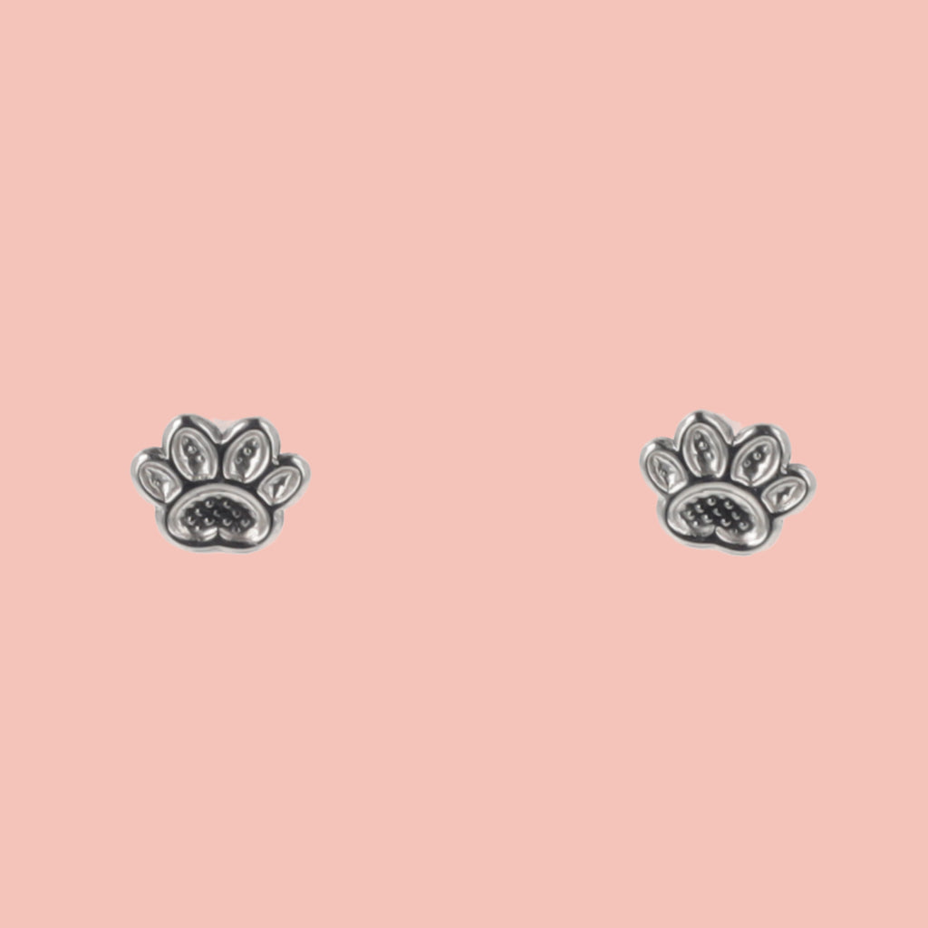 Pawfect Stud Earrings - Sour Cherry
