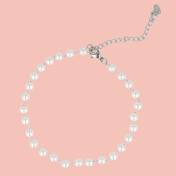 Pearl Anklet - Sour Cherry