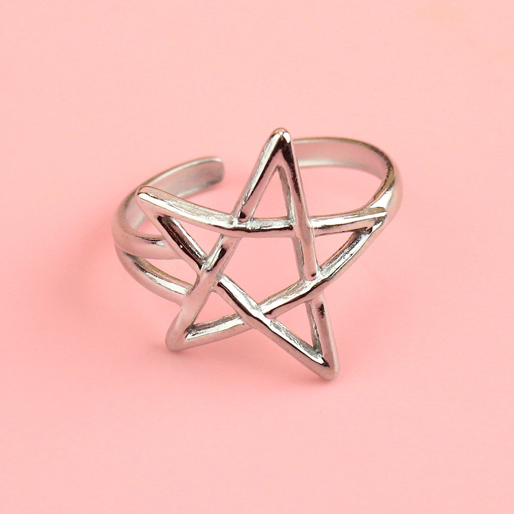 Pentagram Ring - Sour Cherry