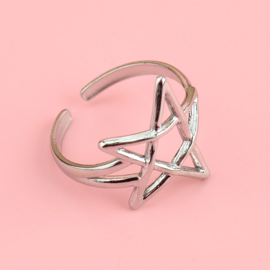 Pentagram Ring - Sour Cherry