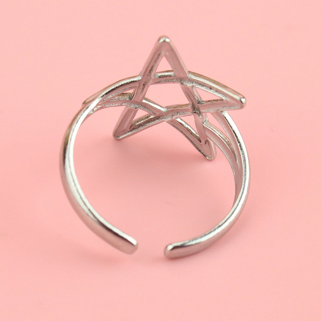 Pentagram Ring - Sour Cherry