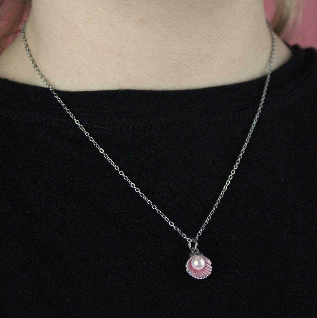 Beachy Keen Necklace (Pink) - Sour Cherry