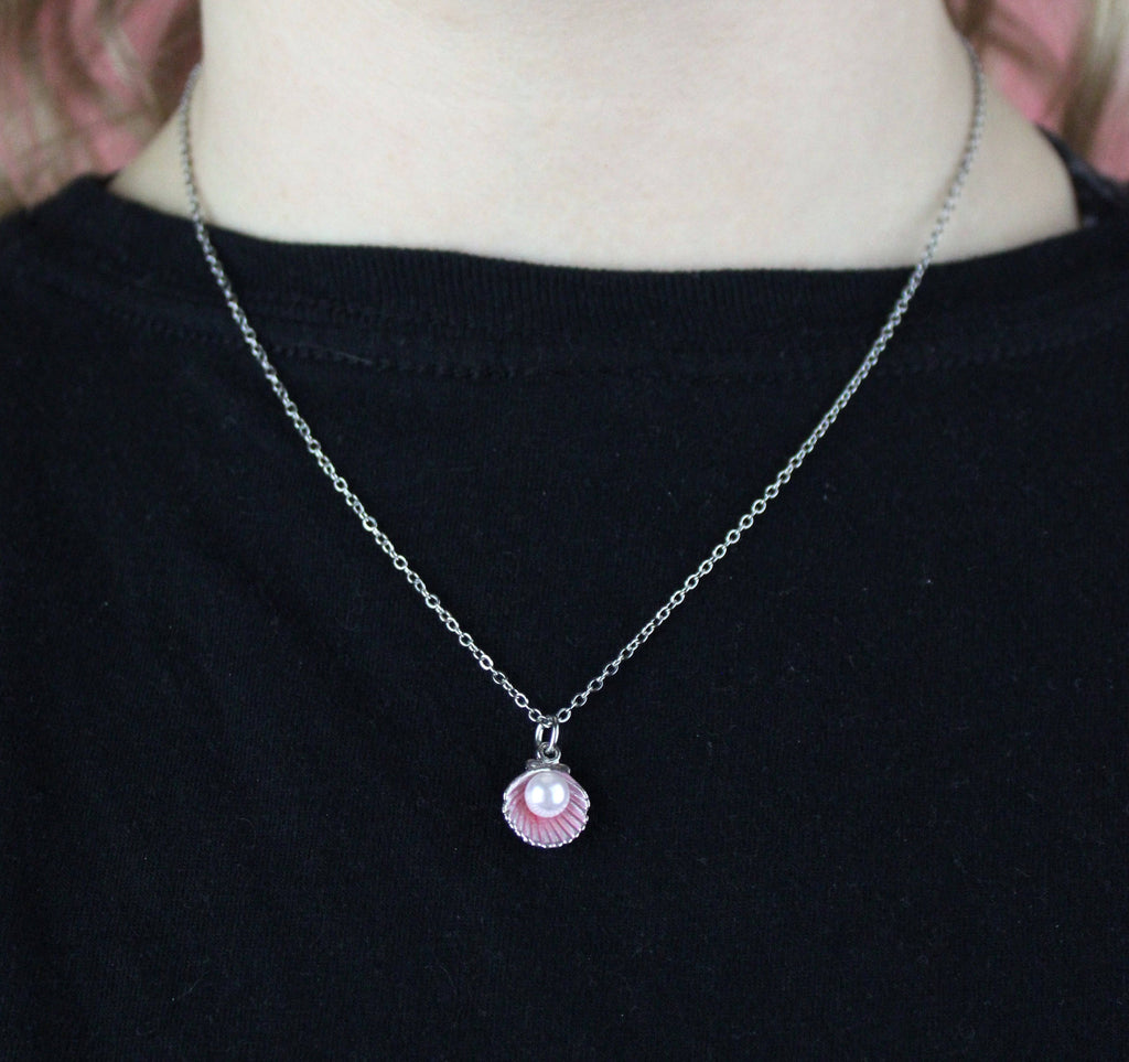 Beachy Keen Necklace (Pink) - Sour Cherry