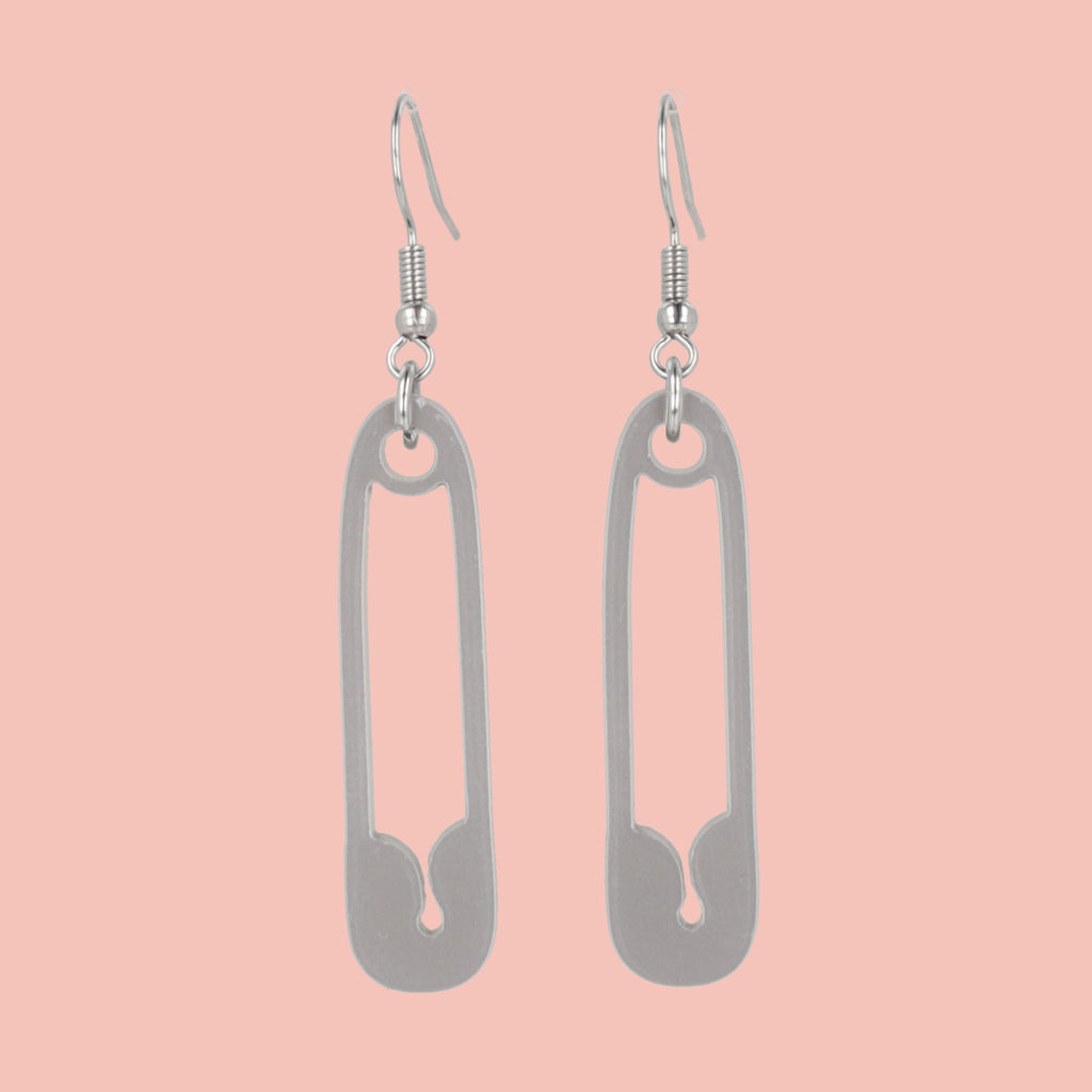 Put A Pin In It Earrings - Sour Cherry