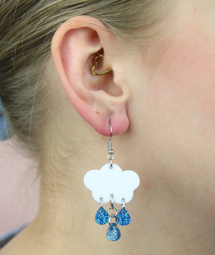 Acid Rain Earrings - Sour Cherry