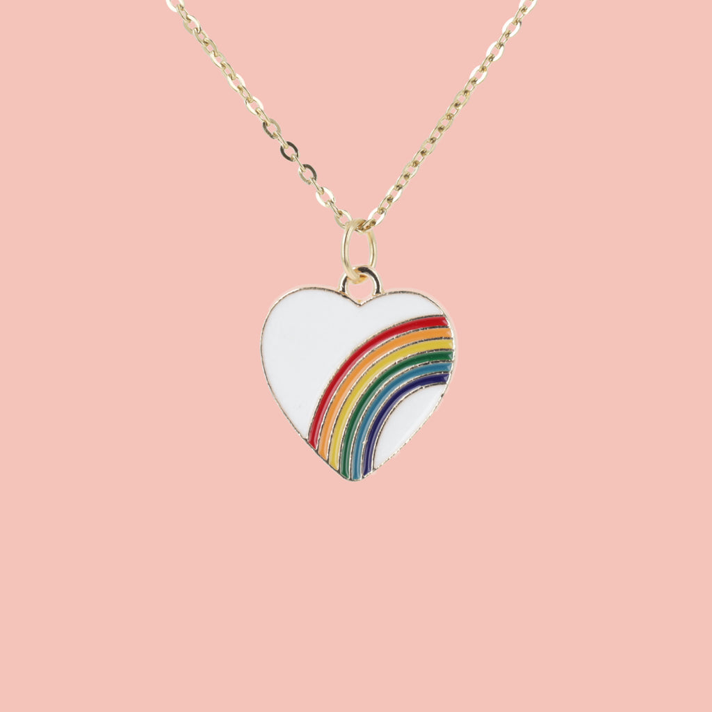 Over The Rainbow Necklace - Sour Cherry