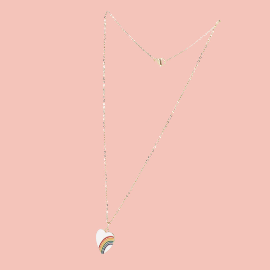Over The Rainbow Necklace - Sour Cherry