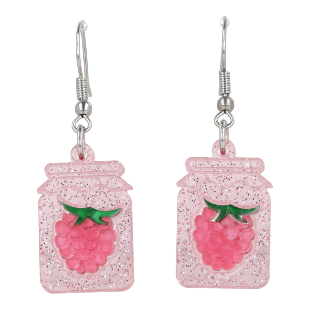 Pump Up The Jam Earrings - Raspberry - Sour Cherry