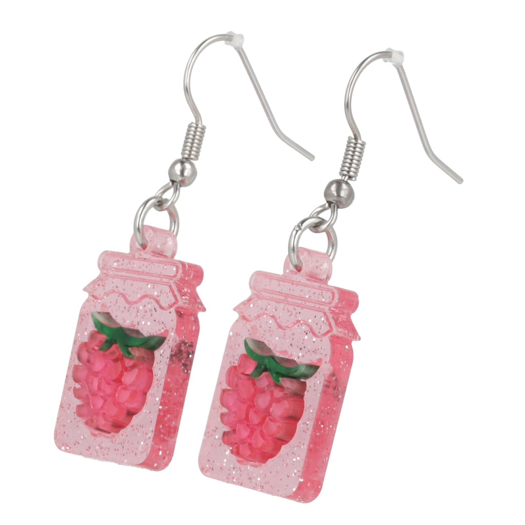 Pump Up The Jam Earrings - Raspberry - Sour Cherry