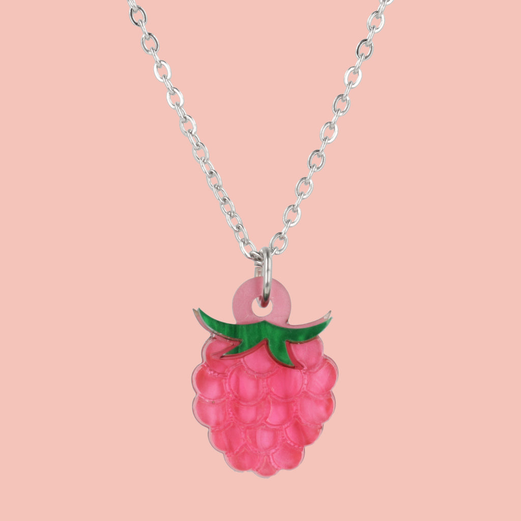 Raspberry Necklace - Sour Cherry