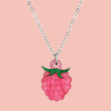 Raspberry Necklace - Sour Cherry