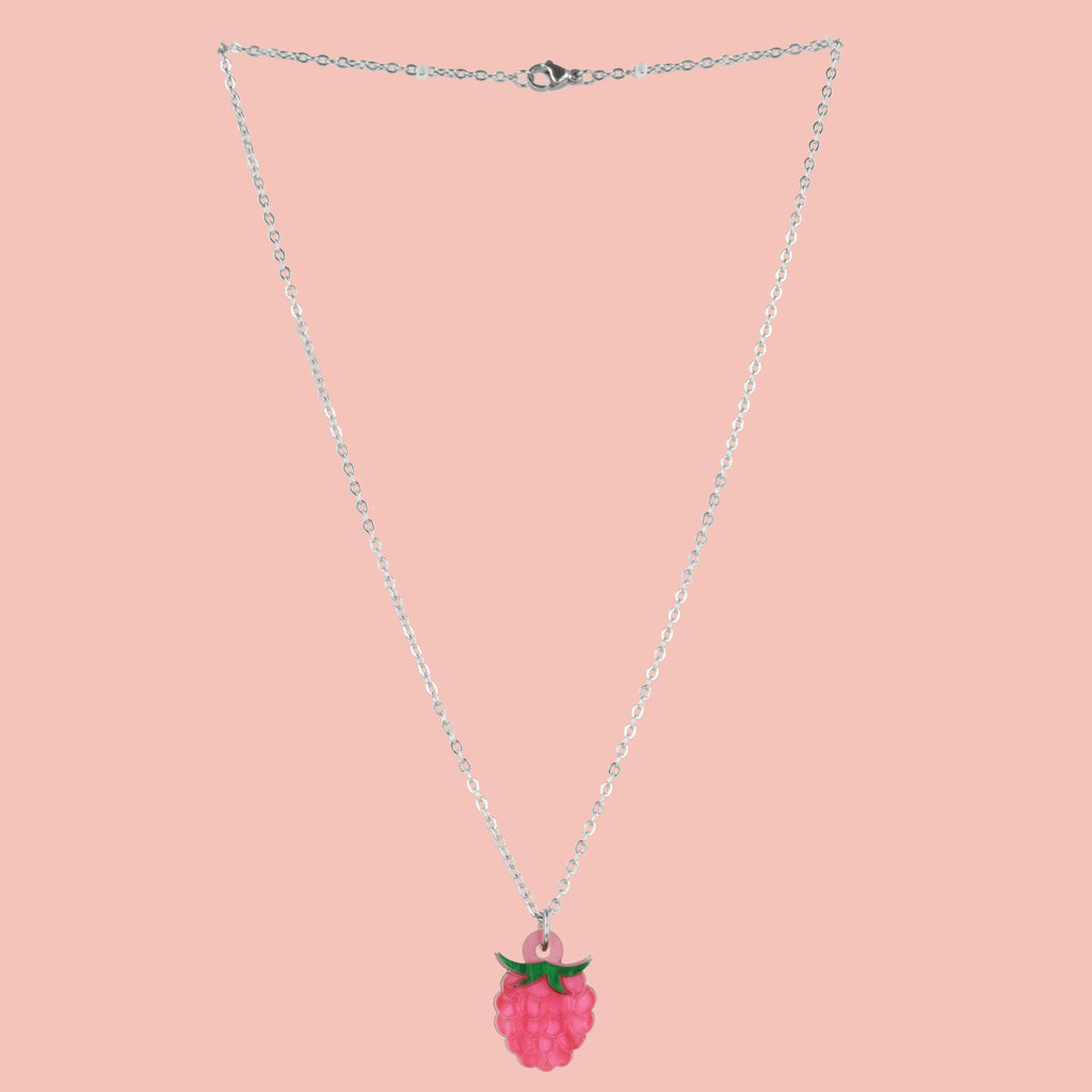 Raspberry Necklace - Sour Cherry