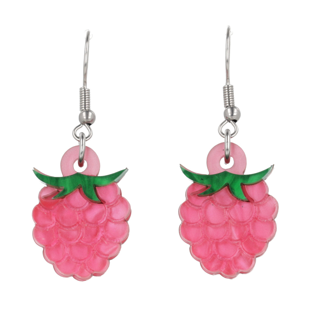 Raspberry Earrings - Sour Cherry