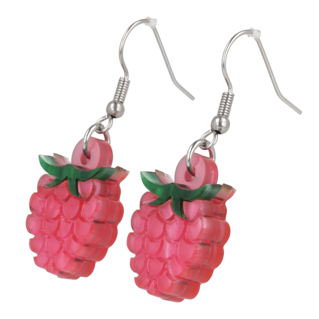 Raspberry Earrings - Sour Cherry