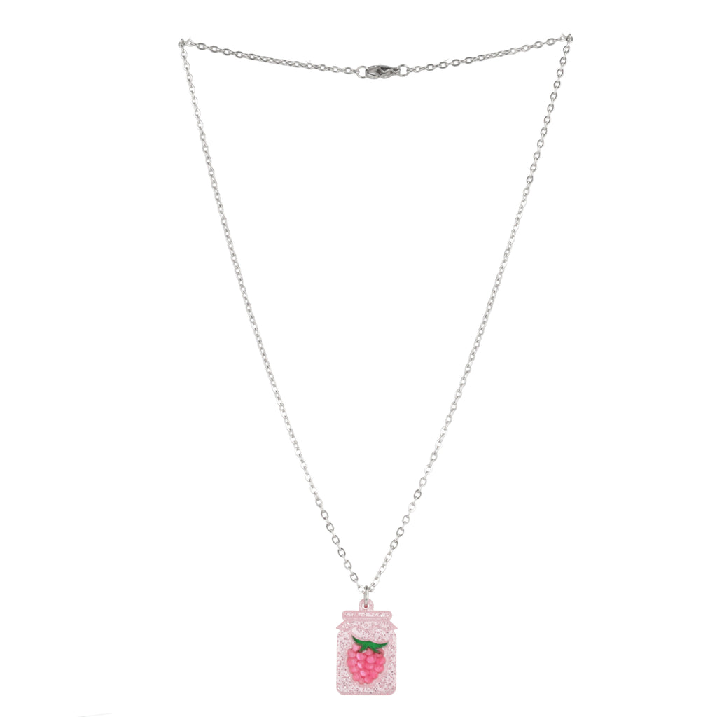 Pump Up The Jam Necklace - Raspberry - Sour Cherry