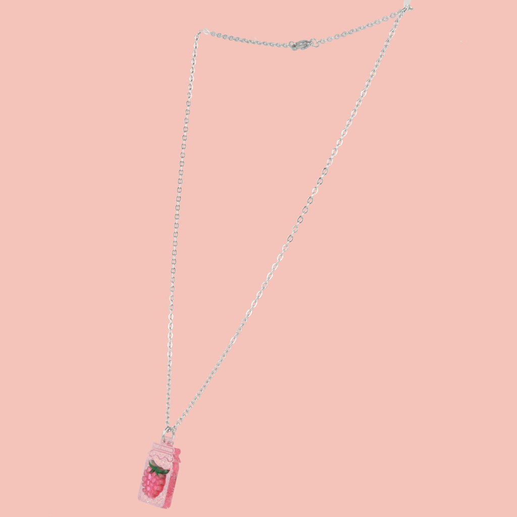 Pump Up The Jam Necklace - Raspberry - Sour Cherry