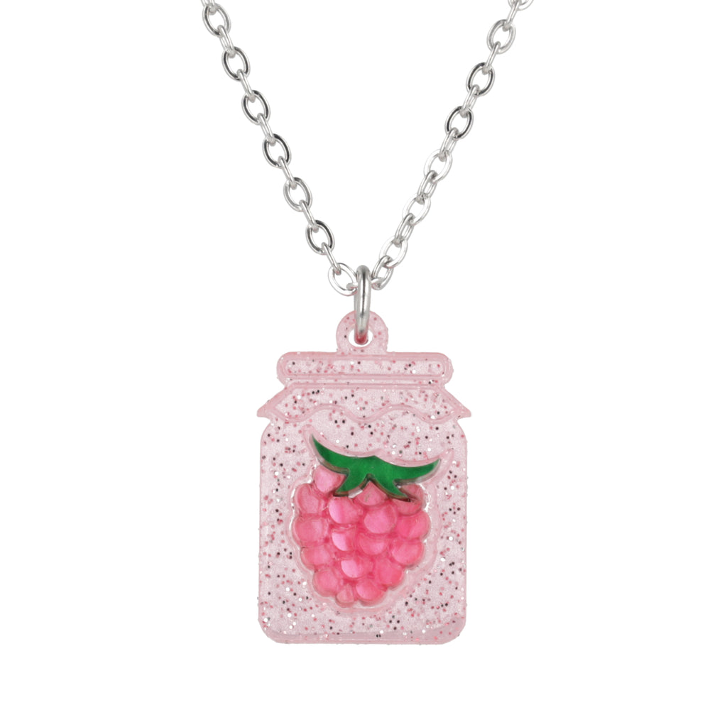 Pump Up The Jam Necklace - Raspberry - Sour Cherry