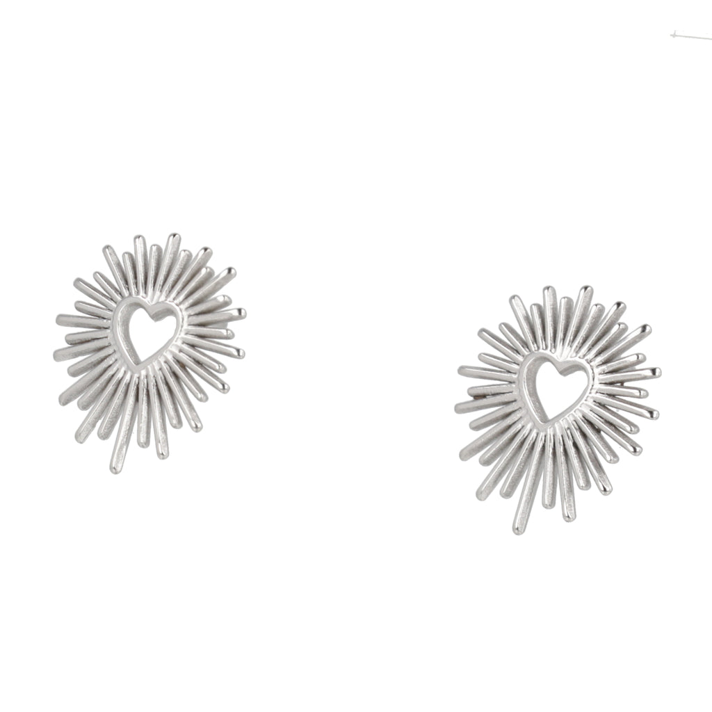 Sacré Coeur Stud Earrings - Sour Cherry