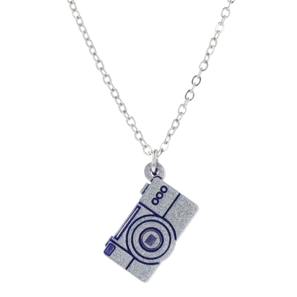Say Cheese! Digital Camera Necklace - Sour Cherry