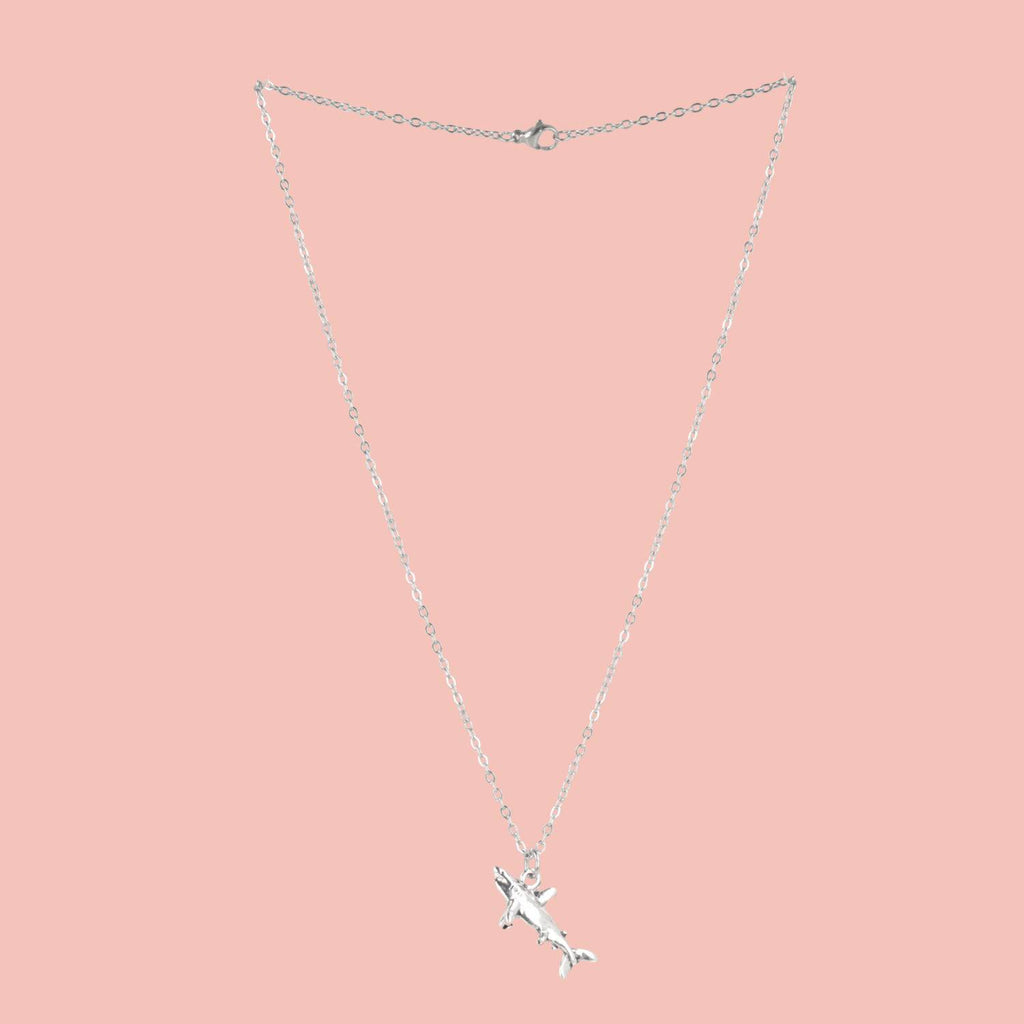 Shark Necklace - Sour Cherry