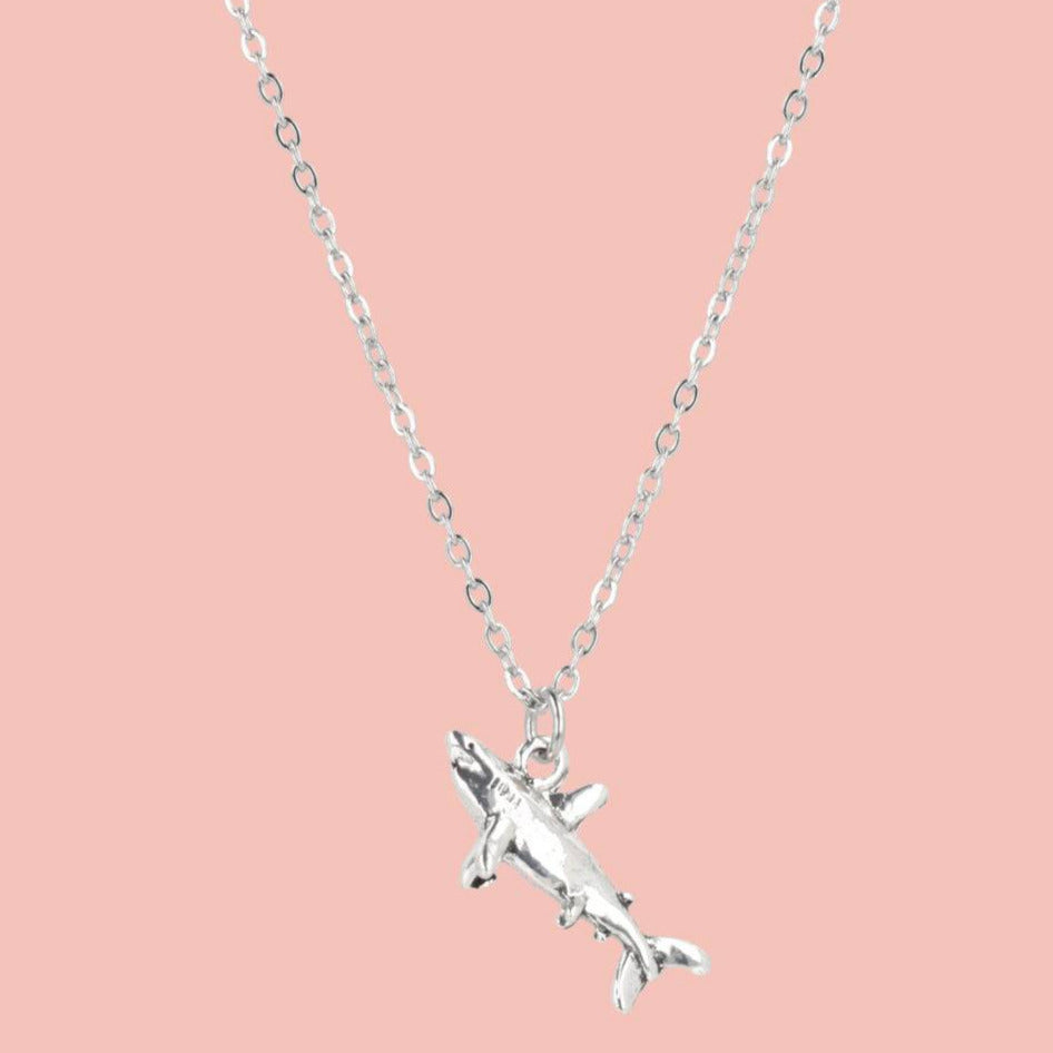 Shark Necklace - Sour Cherry