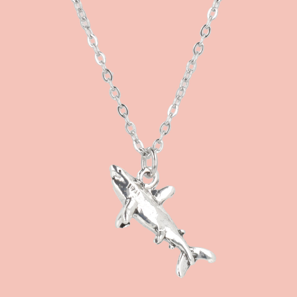Shark Necklace - Sour Cherry