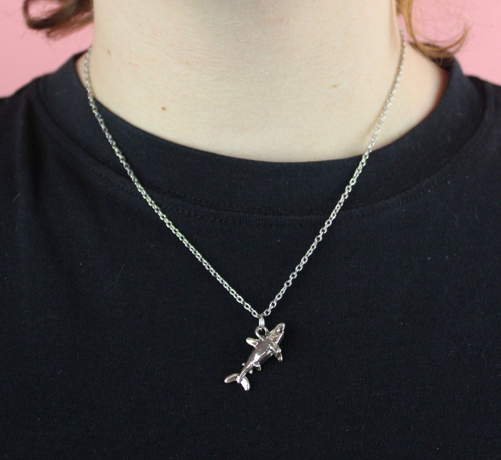 Shark Necklace - Sour Cherry