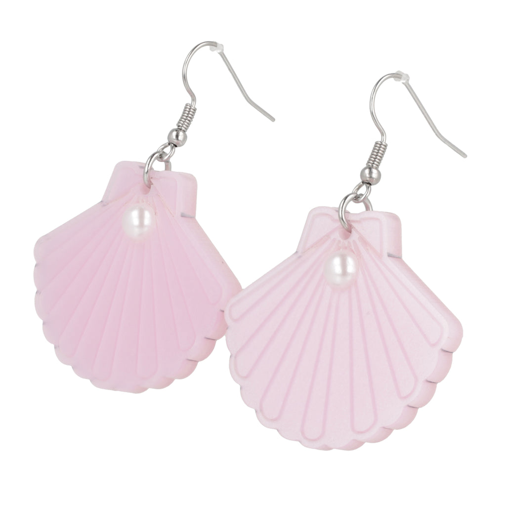 She Sells Sea Shell Earrings - Sour Cherry