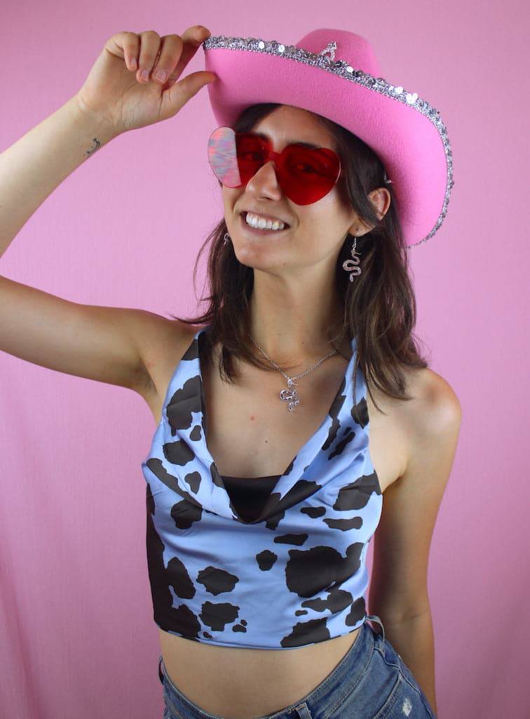 There's a Snake in My Boot Silver Earrings - Sour Cherry