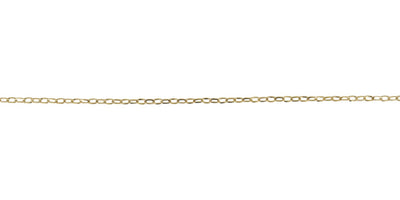 Small Oval Link Chain (Gold Plated) 18 INCH/45CM