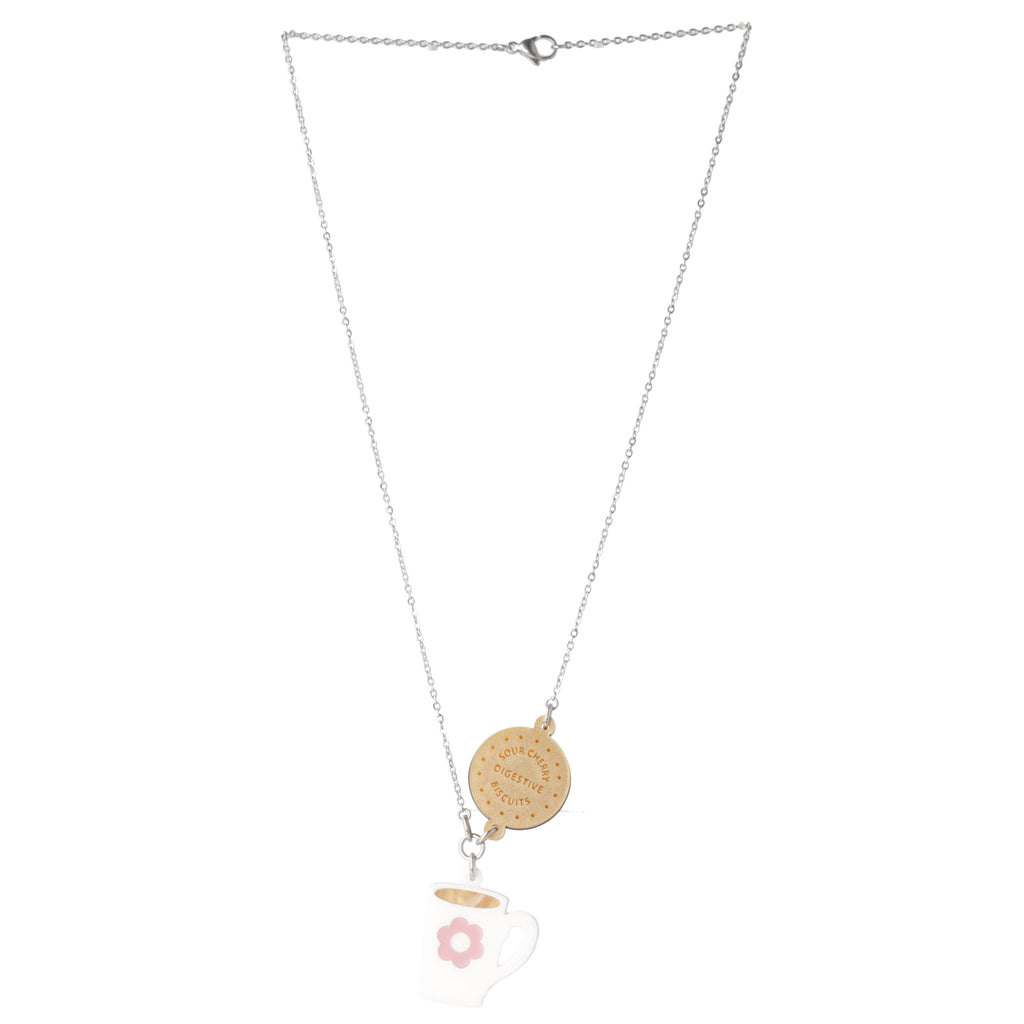 Stick T'Kettle On Necklace - Sour Cherry