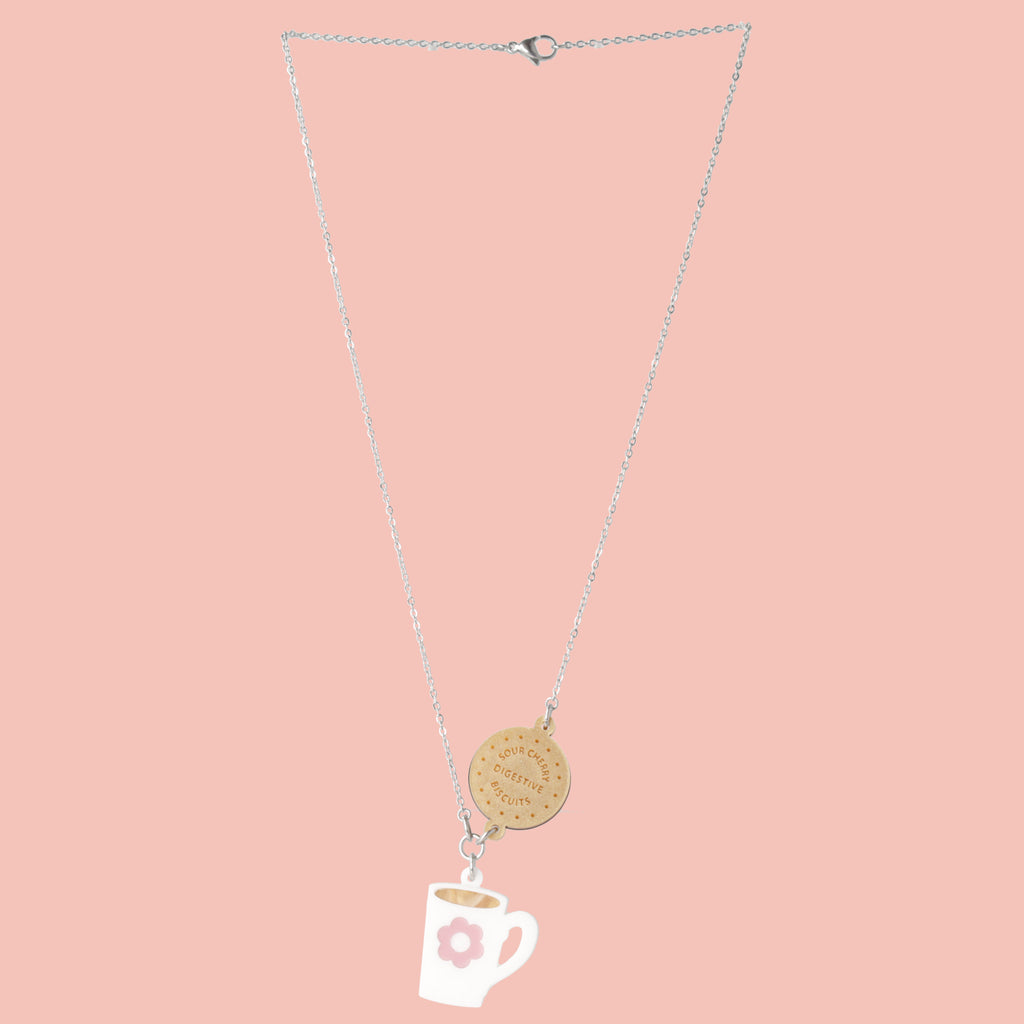Stick T'Kettle On Necklace - Sour Cherry