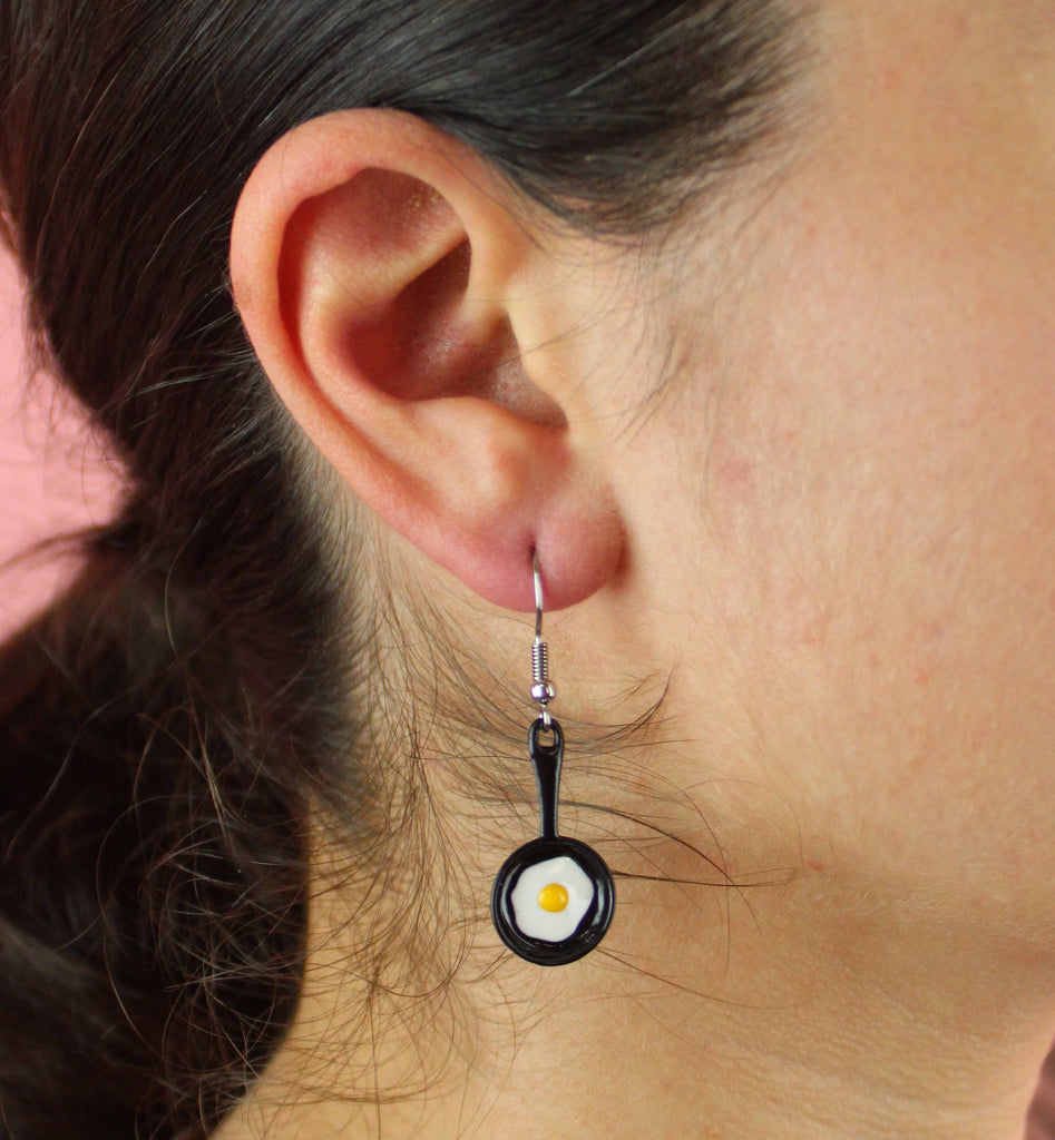 Sunny Side Up Earrings - Sour Cherry